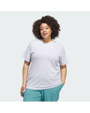 adidas Essentials Small Logo Tshirt - White