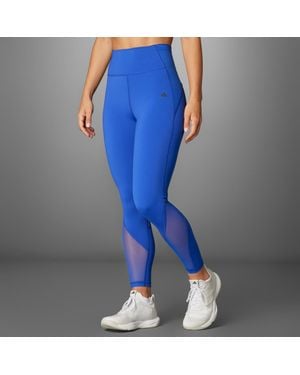 adidas Tailored Hiit Training 7/8 Leggings - Blue