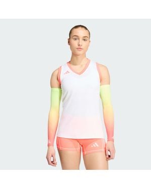 adidas Mangas De Voleibol Fade Graphic - Rojo