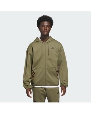 adidas Crazy Warm Fullzip Hoodie - Green
