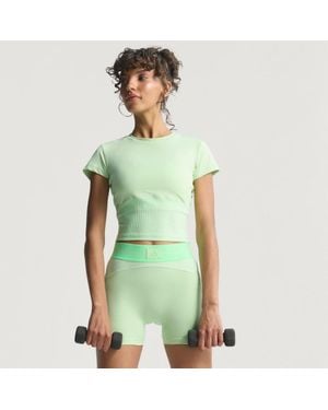 adidas Hyperglam Rib Baby T-Shirt - Green