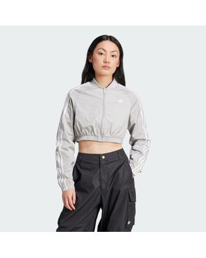 adidas Chaqueta Corta Adicolor Teamgeist - Gris