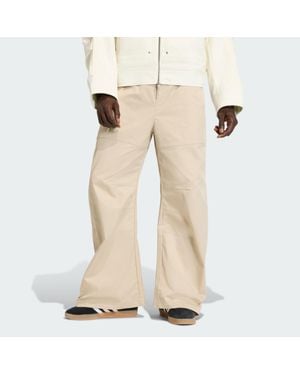 adidas Premium Essentials Wide Trousers - Natural