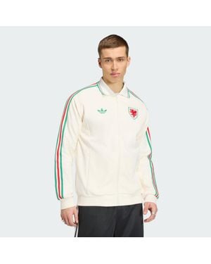 adidas Wales Away Anthem Jacket - Natural