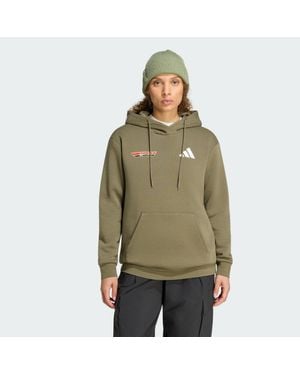 adidas Terrex Multi Hoodie, Kleine Logos - Grün
