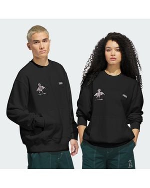 adidas Skateboarding X Mark Gonzales Crewneck Sweatshirt - White