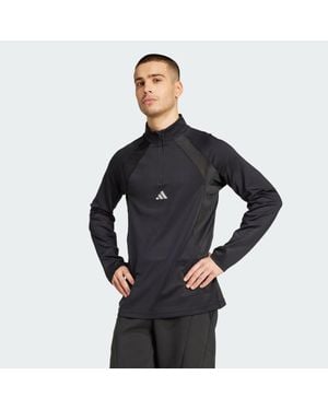 adidas Tech Apparel 1/4 Zip - Black