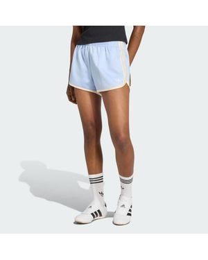 adidas Satin 3S Sprinter Short - Blue