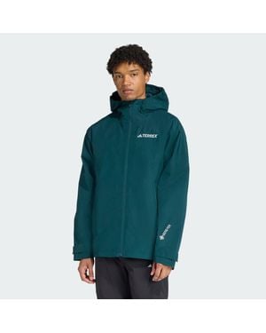adidas Terrex Xperior 2L Gore-Tex Performance Jacket - Green