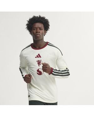 adidas Manchester United 26/27 Third Authentic Jersey Longsleeve - White