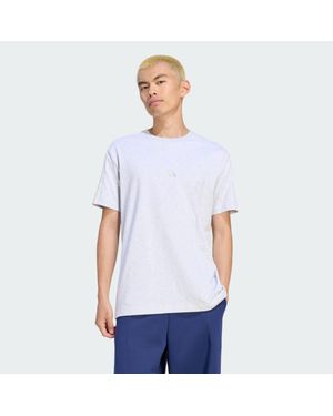 adidas Camiseta Kit 3 Stripes Regular - Blanco