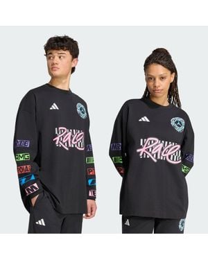 adidas Mercedes – Amg Petronas Formula 1 Team Lights On Longsleeve T-Shirt - Schwarz