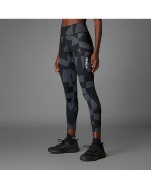 adidas Terrex Multi Leggings Printed - Black