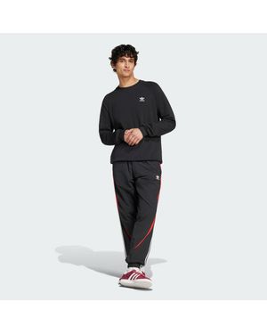 adidas Trefoil Essentials Crew Sweatshirt - Black