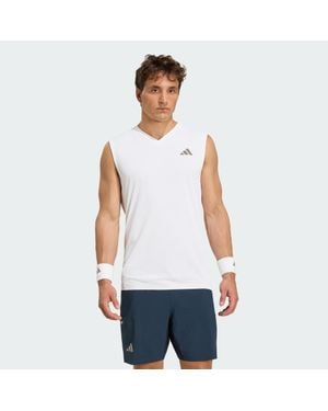 adidas Tennis Climacool T-Shirt, Ärmellos - Weiß