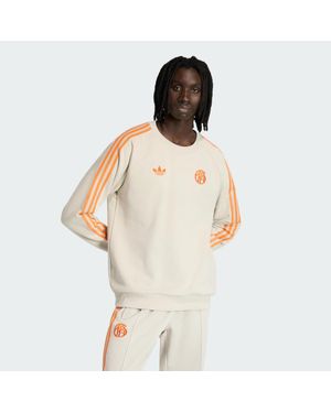 adidas Fc Bayern Originals Crew Sweatshirt - Natural