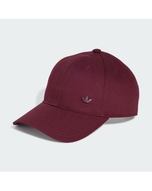 adidas Everyday Icons Cap With Tonal Metal Trefoil - Red