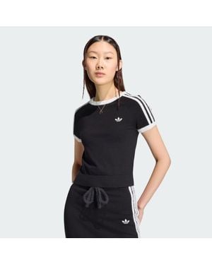 adidas Originals Knitted T-Shirt T-Shirts - Black