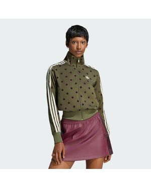 adidas Sudadera Satin Polka Dots Tt - Verde