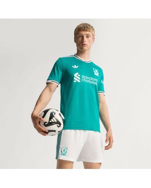adidas Liverpool Fc 25/26 Third Authentic Jersey - Blue