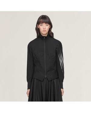 adidas Y-3 Gradient 3 Stripes Nylon Track Top - Black