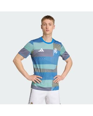 adidas Football Real Madrid 25/26 Pre-Match Jersey Jp4155 - Blue