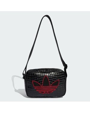 adidas Croco Mini Airliner Bag - Black