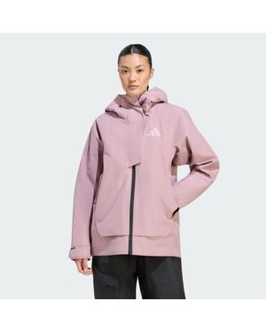 adidas Terrex Xploric 2 Layer Climaproof Insulated Jacket - Pink