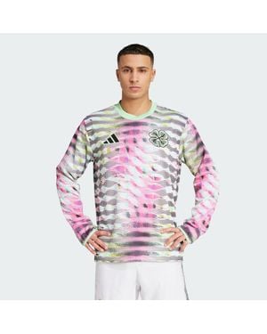 adidas Celtic Fc 25/26 Pre-Match Warm Top - Black