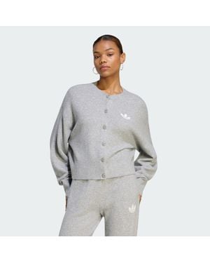 adidas Essentials Knit Cardigan - Grey