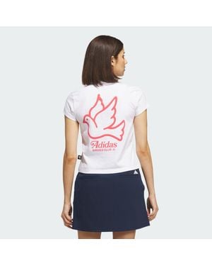 adidas Golf Birdies Club Graphic T-Shirt - White