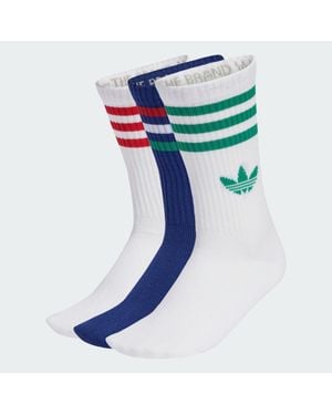 adidas Calcetín Clásico 3-Stripes 3 Pairs - Azul