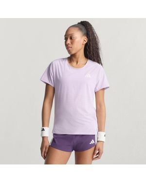 adidas Adizero Running T-Shirt - Purple