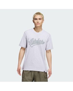 adidas Varsity Tailsweep Graphic T-Shirt - White