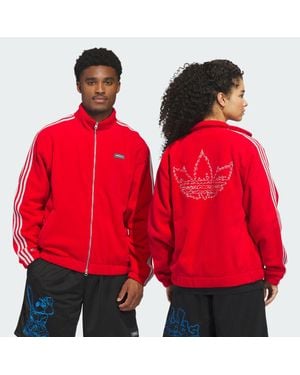 adidas Skateboarding X Kogancult Superfire Track Top - Red