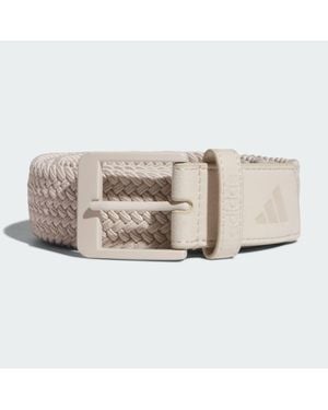 adidas Braided Stretch Belt - Natural