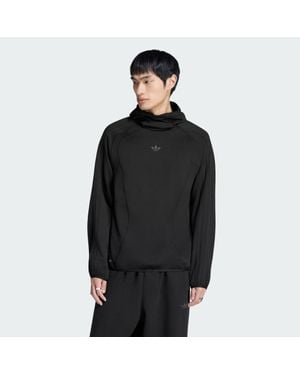 adidas Chaqueta Cálida Con Capucha, Pasamontañas Y Cremallera Teamgeist 26 Cutline - Negro