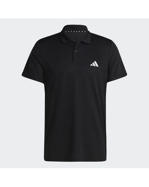 adidas Train Essentials Training Polo Shirt - Black