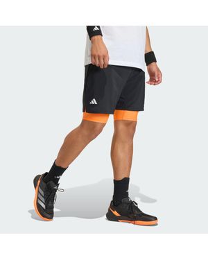 adidas Club Tennis Climacool 2-In-1 Shorts - Black
