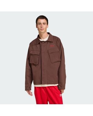 adidas Originals Regular Fit Jacket - Red