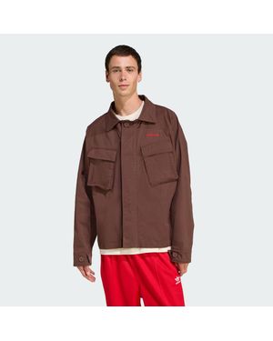 adidas Chaqueta Regular Fit - Rojo