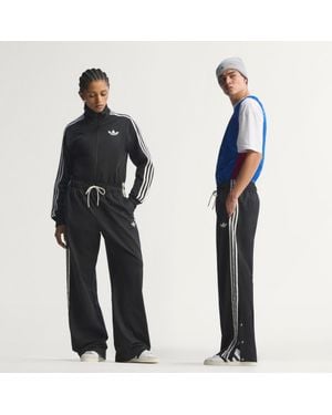 adidas Original Basketball Snap Pant - White