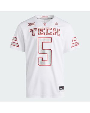 adidas Mahomes X Texas Tech Too Cold Jersey - White