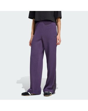 adidas Adicolor Firebird Knit Track Trousers - Purple