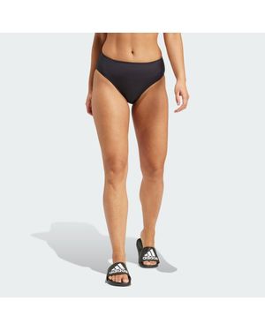 adidas Iconisea Mid-Waist Bikinihose - Blau