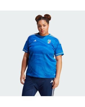 adidas Italy Team 23 Home Jersey (Plus Size) - Blue