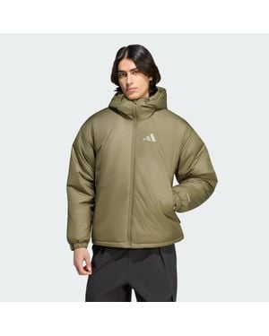 adidas Terrex Multi Primaloft Insulated Hooded Jacket - Green