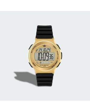 adidas Expression Three Digital Ps Watch - Metallic