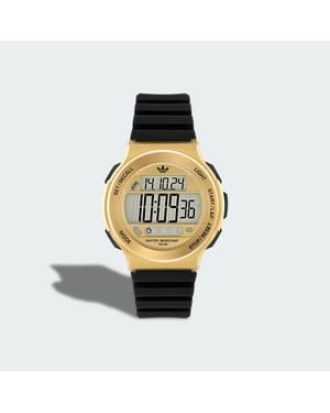 adidas Expression Three Digital Ps Watch - Metallic