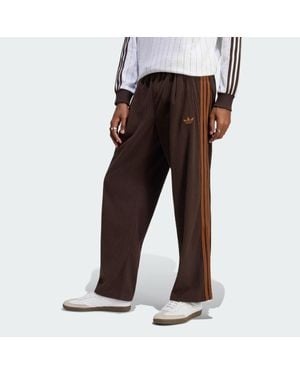 adidas Firebird Corduroy Track Trousers - Brown